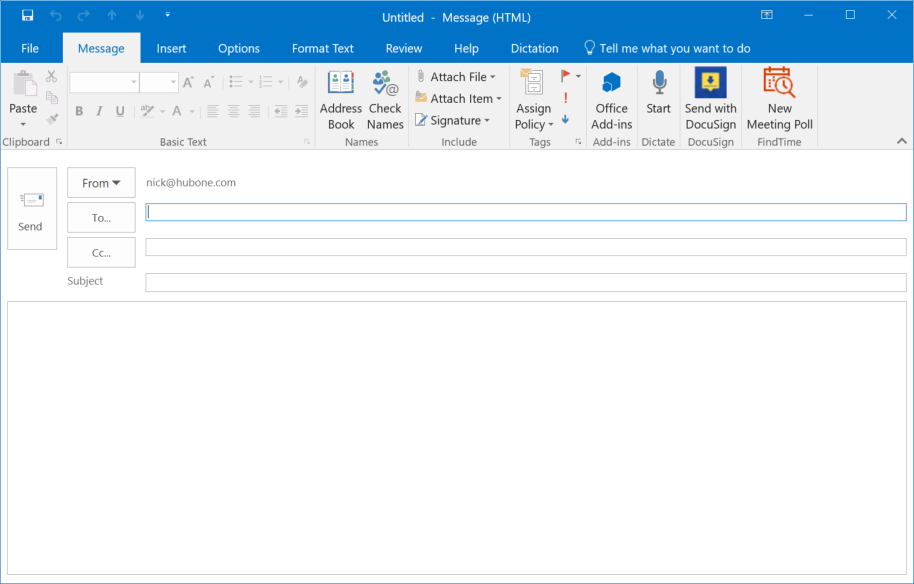 Create Outlook Email Template Lopbeach